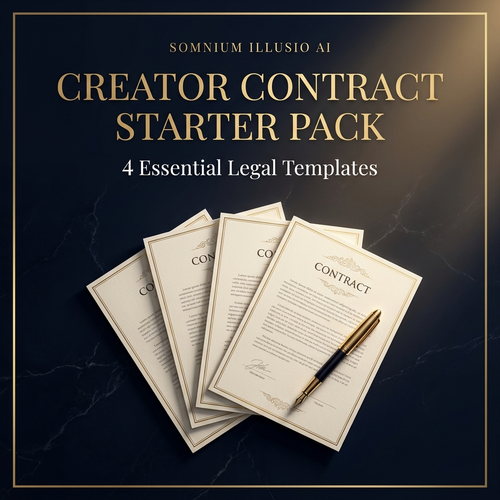 Creator Contract Starter Pack — Somnium Illusio AI cover